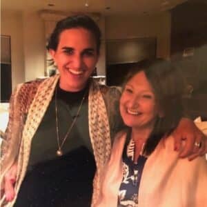 Photo of Jenna Nicholas and her mother, provided by Jenna.