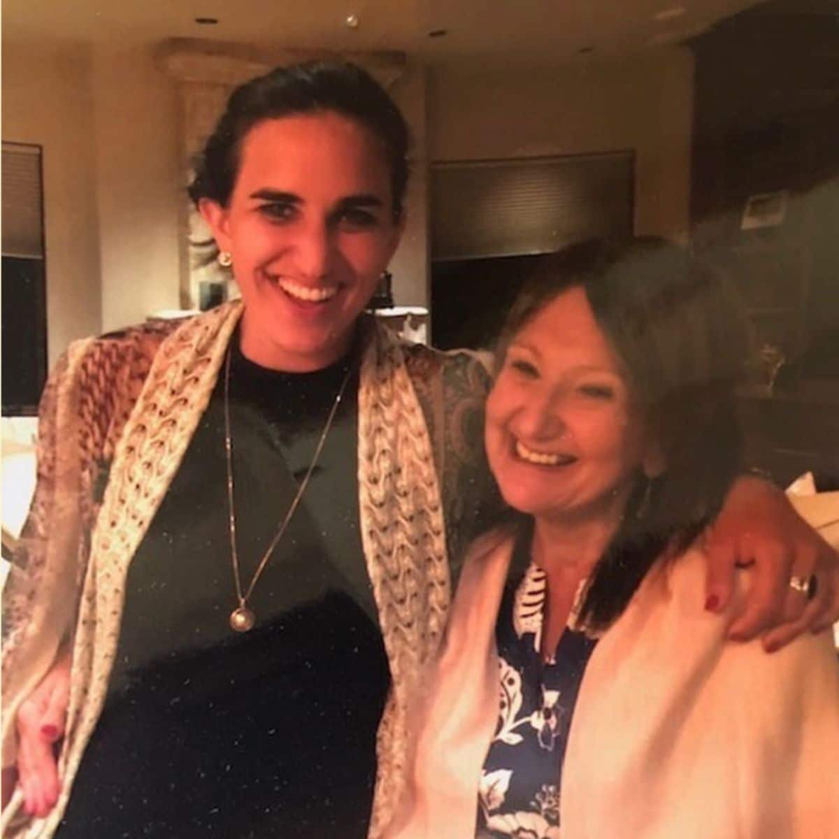 Photo of Jenna Nicholas and her mother, provided by Jenna.
